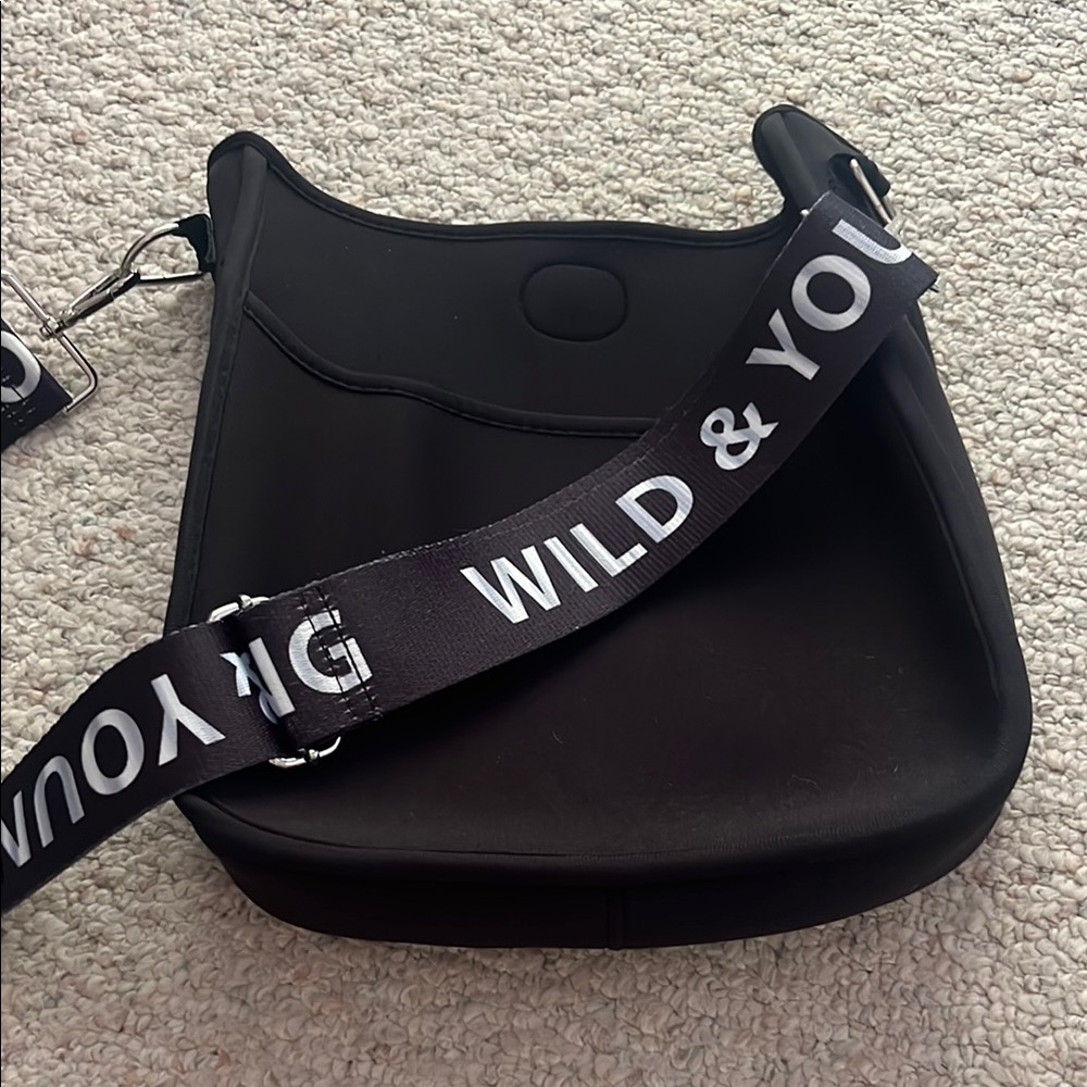 Wild & Young Black Crossbody Bag